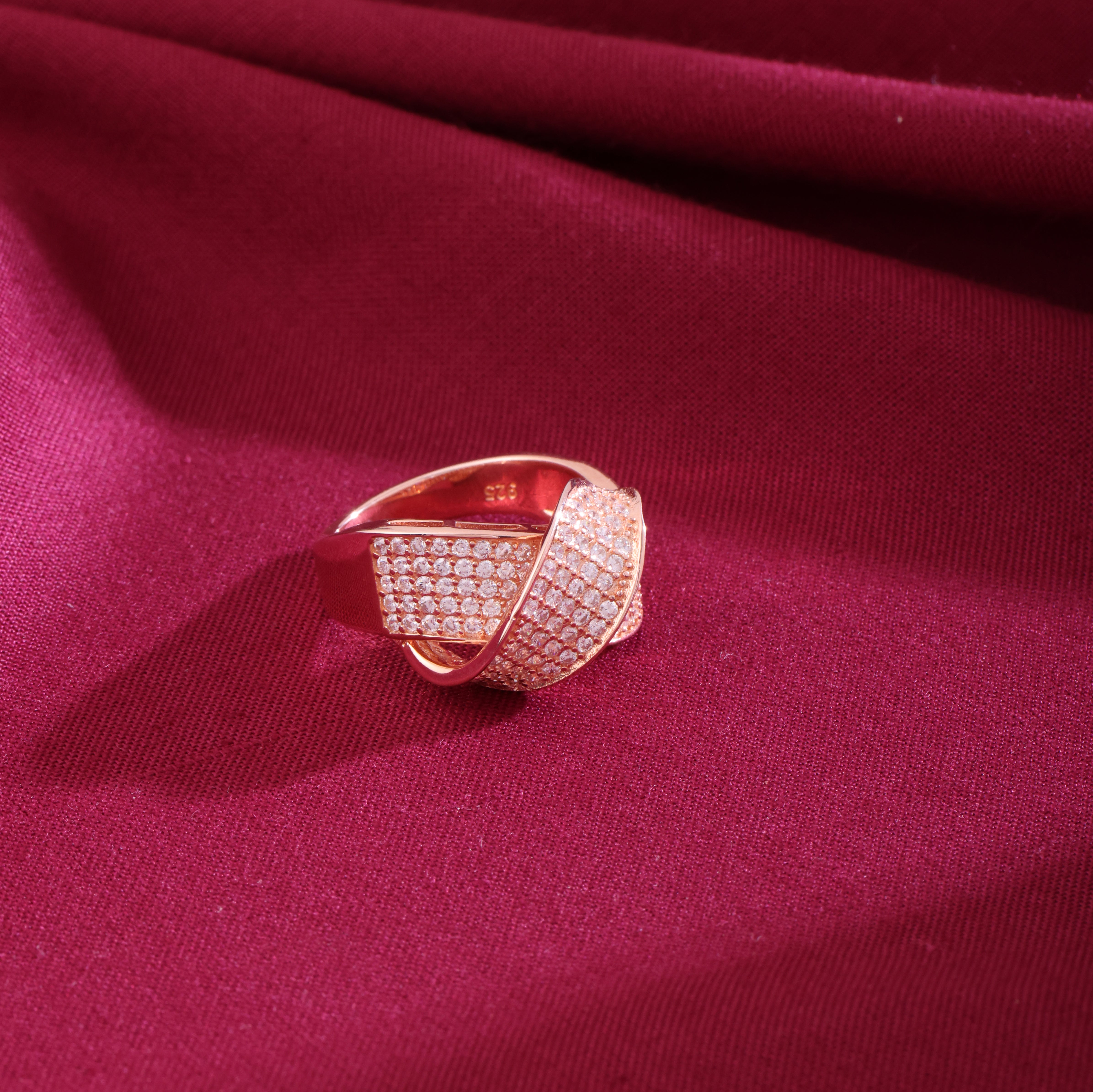 Rose Dazzle 925 Ring